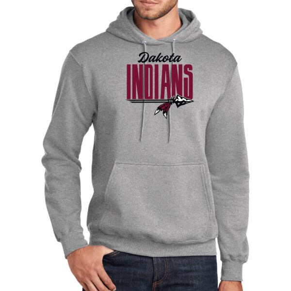 Dakota Back to School 2026 Logo 1 - Tall Core Fleece Pullover Hooded Sweatshirt Thumbnail