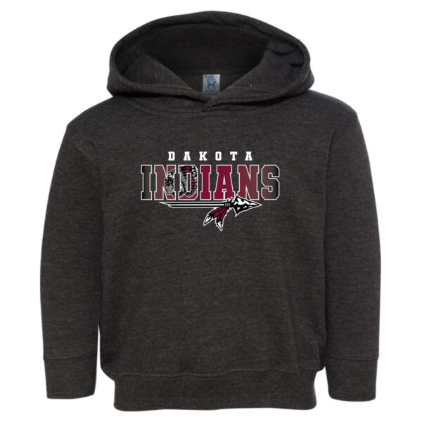 Dakota Back to School 2026 Logo 2 - Toddler Pullover Fleece Hoodie Thumbnail
