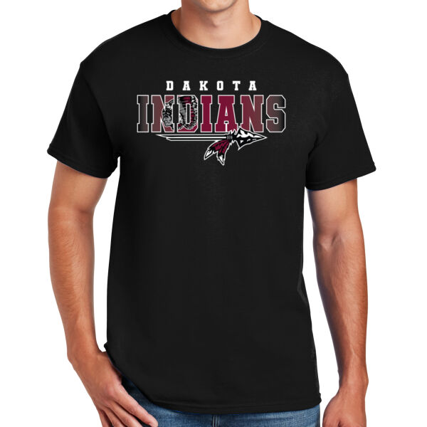 Dakota Back to School 2026 Logo 2 - DryBlend ® 50 Cotton/50 Poly T Shirt Thumbnail