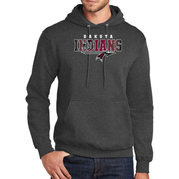 Dakota Back to School 2026 Logo 2 - Tall Core Fleece Pullover Hooded Sweatshirt Thumbnail