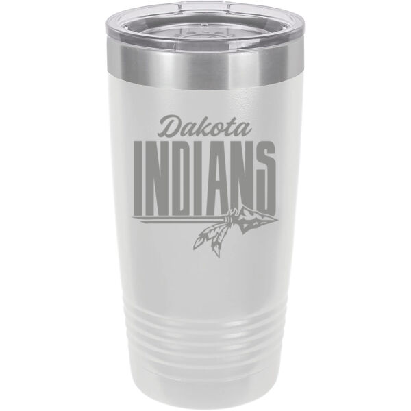 Dakota Back to School 2026 Logo 1 - Premium Polar Camel Ringneck 20 oz. Tumbler Thumbnail