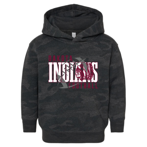 Indians Football 2026 Logo 1 - Toddler Pullover Fleece Hoodie Thumbnail