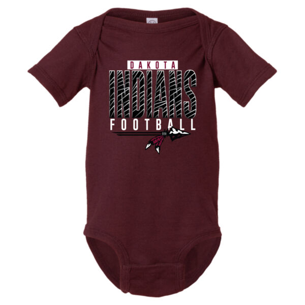 Indians Football 2026 Logo 2 - Infant Fine Jersey Bodysuit Thumbnail